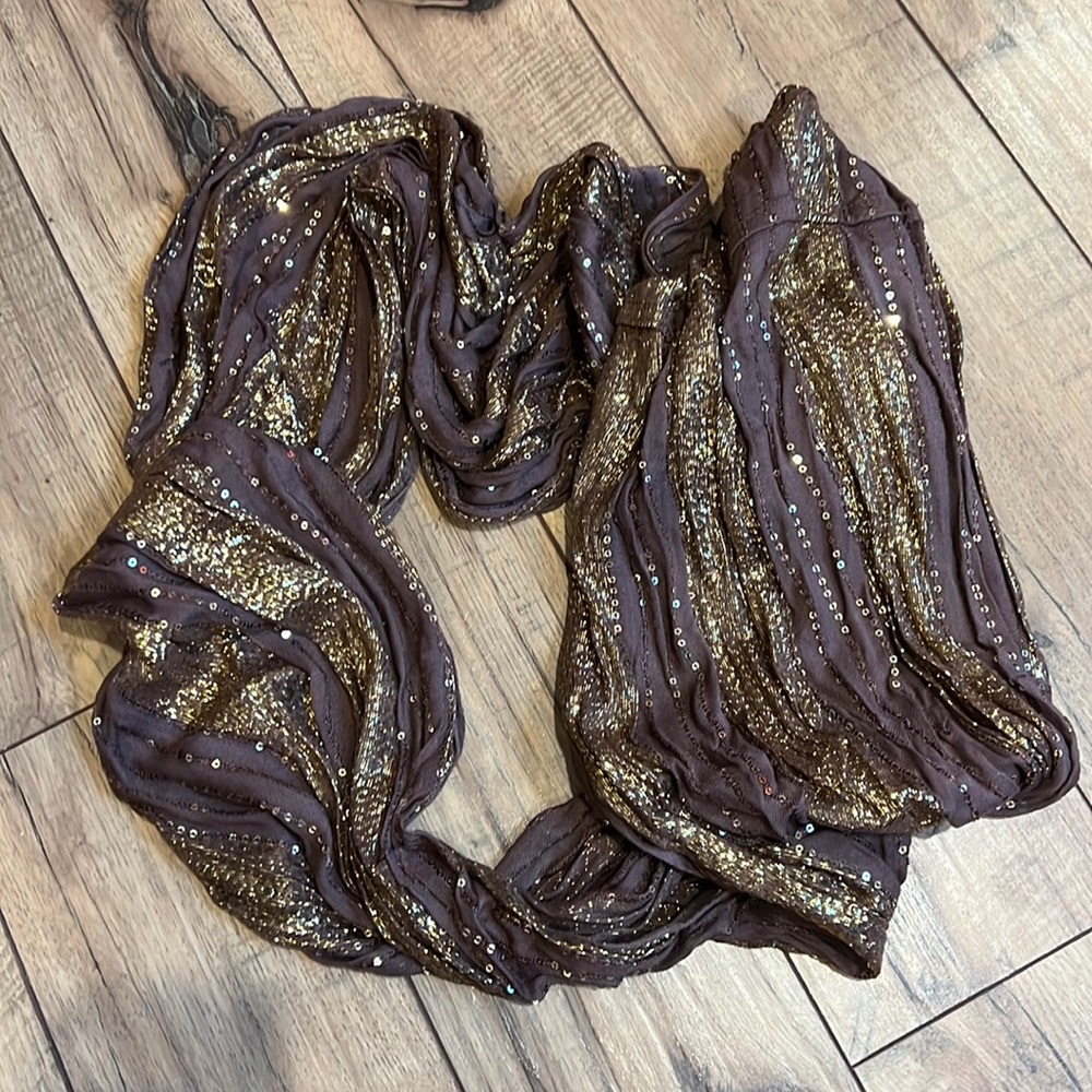 Glitter scarf